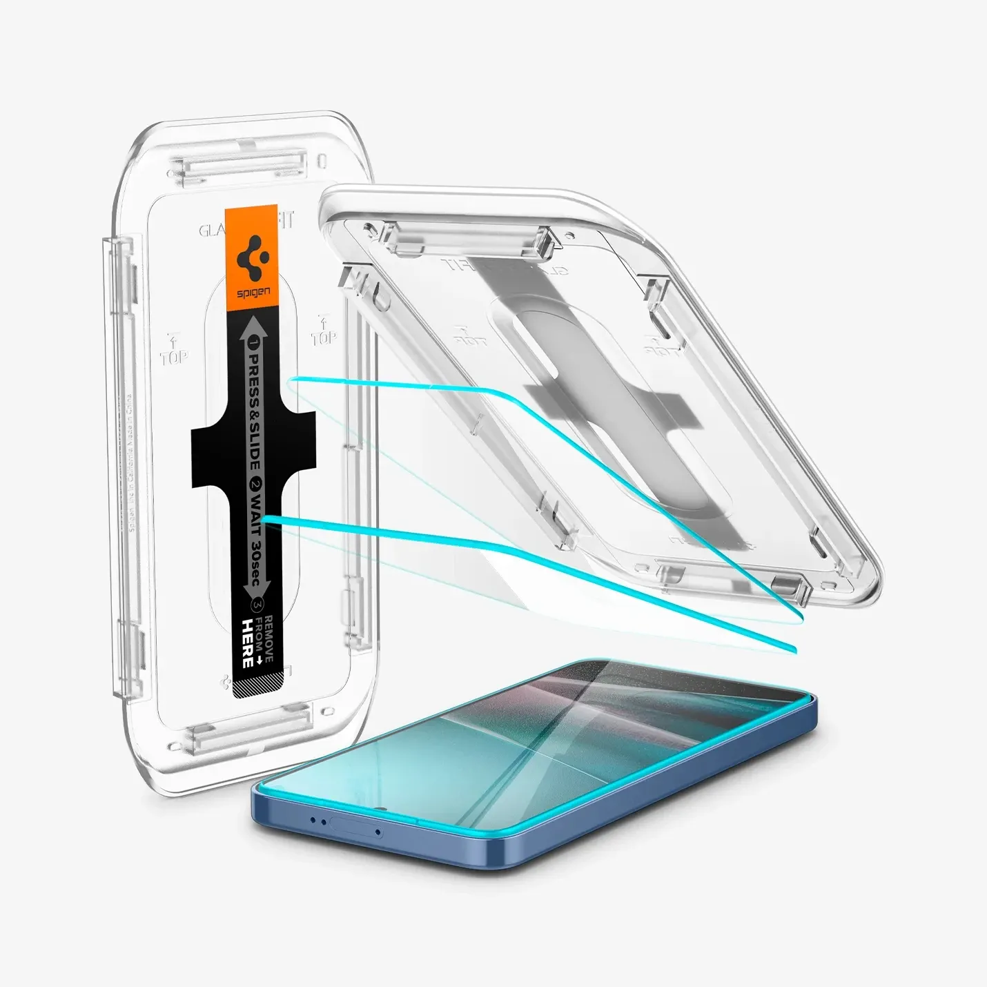 Spigen Glas.tR EZ Fit HD Tempered Glass for Samsung Galaxy S25 Ultra 2-Pack