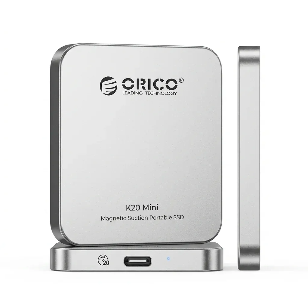 Orico K20Mini Magnetic External SSD for iPhone ProRes Recording