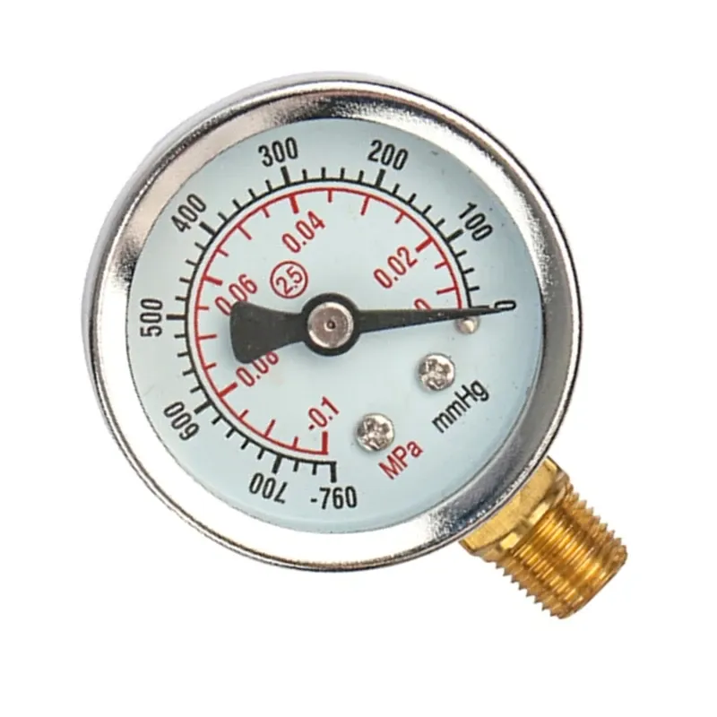 Compact Lower-Mount Pressure Gauge for Water and Air Lines