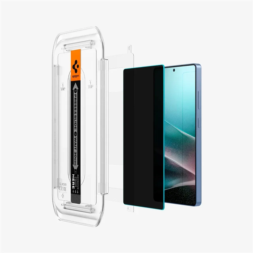 Spigen Glas.tR EZ Fit Privacy Tempered Glass for Galaxy S26 Ultra/S25/S24 Ultra 2-Pack