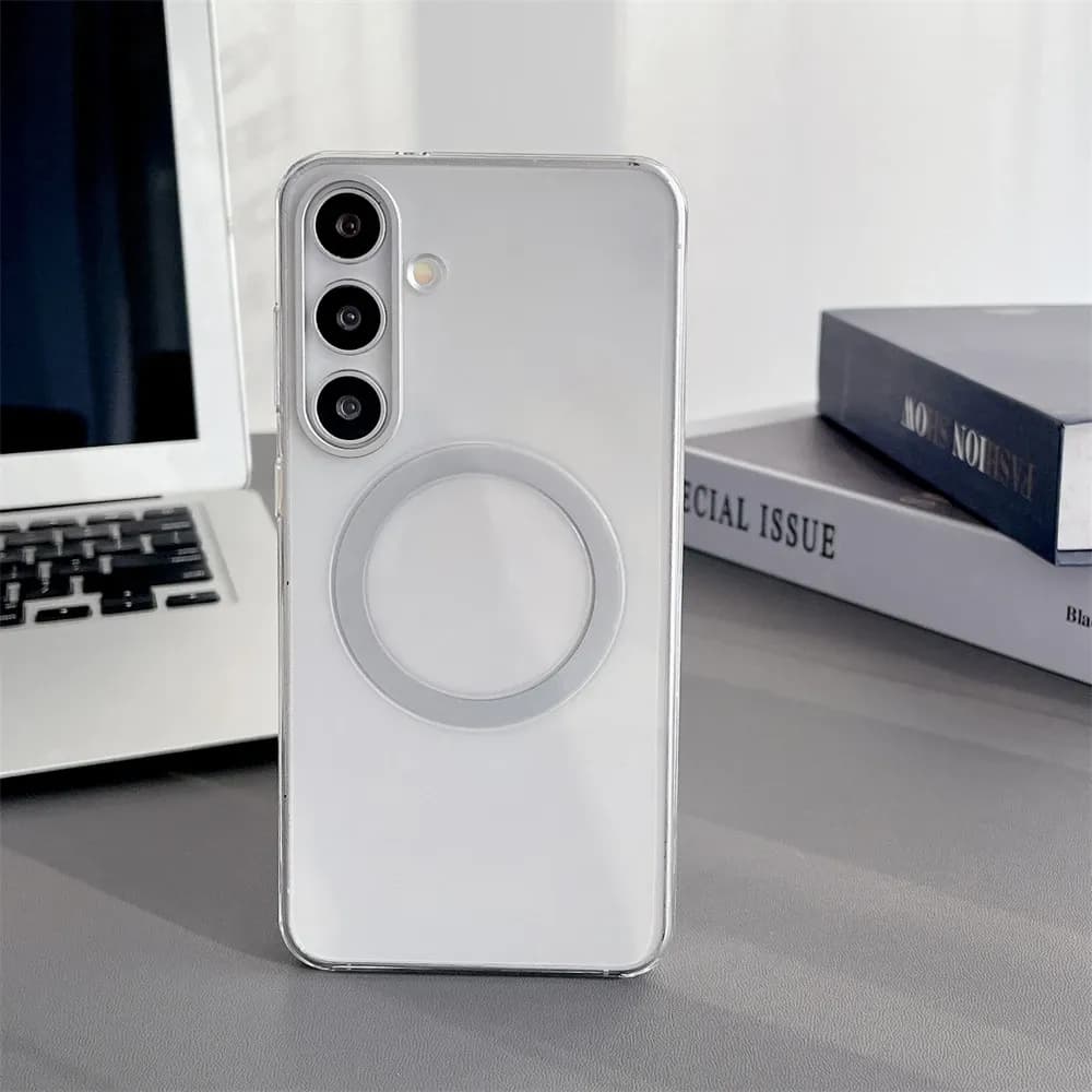 Spigen Slim Hybrid Magnetic Crystal Case for Samsung Galaxy S26 Ultra and S25+