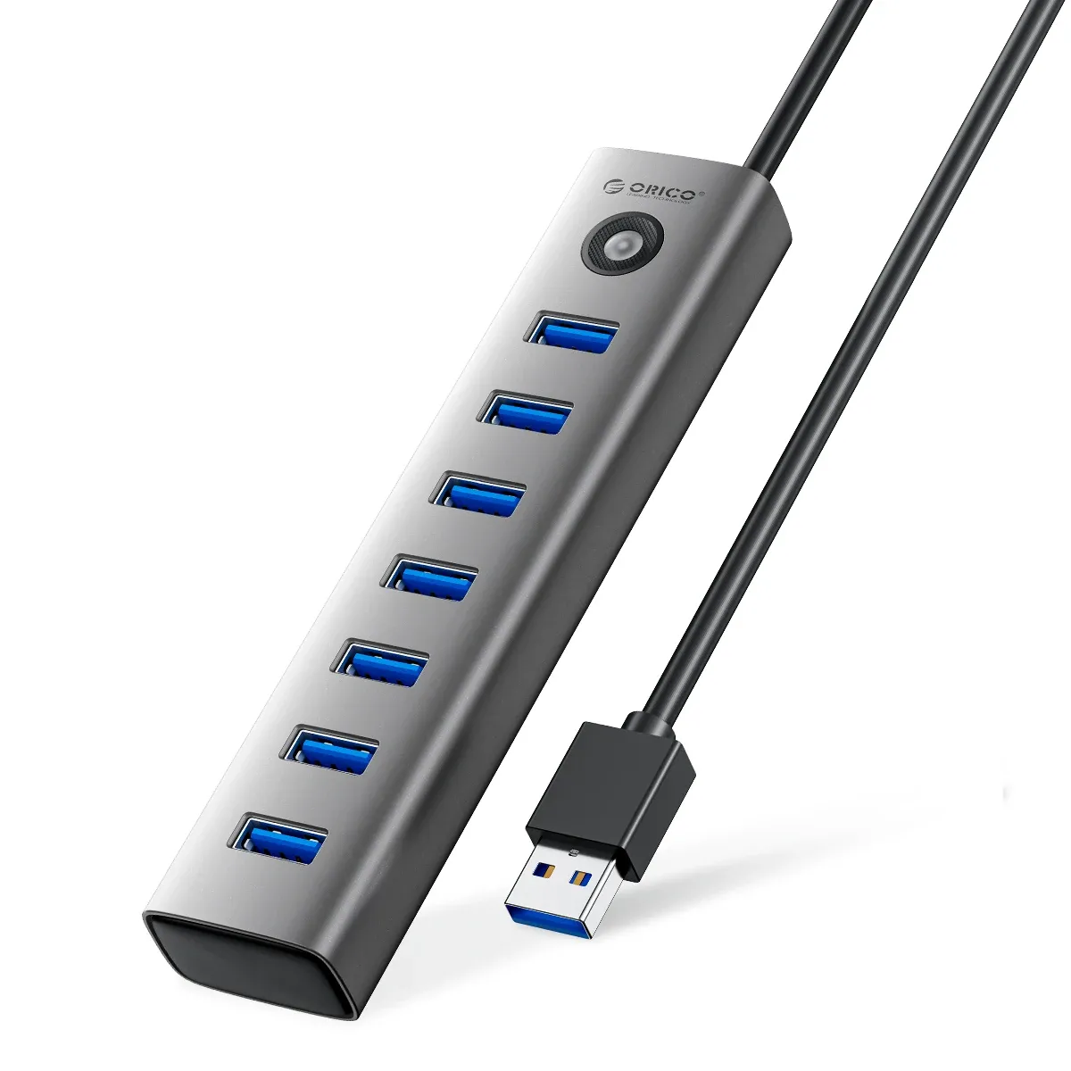 Orico 7-Port USB 3.0 Hub for USB-A and USB-C Devices