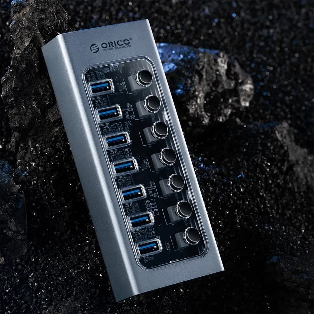 Orico 16-Port USB 3.0 Hub with Individual Switches