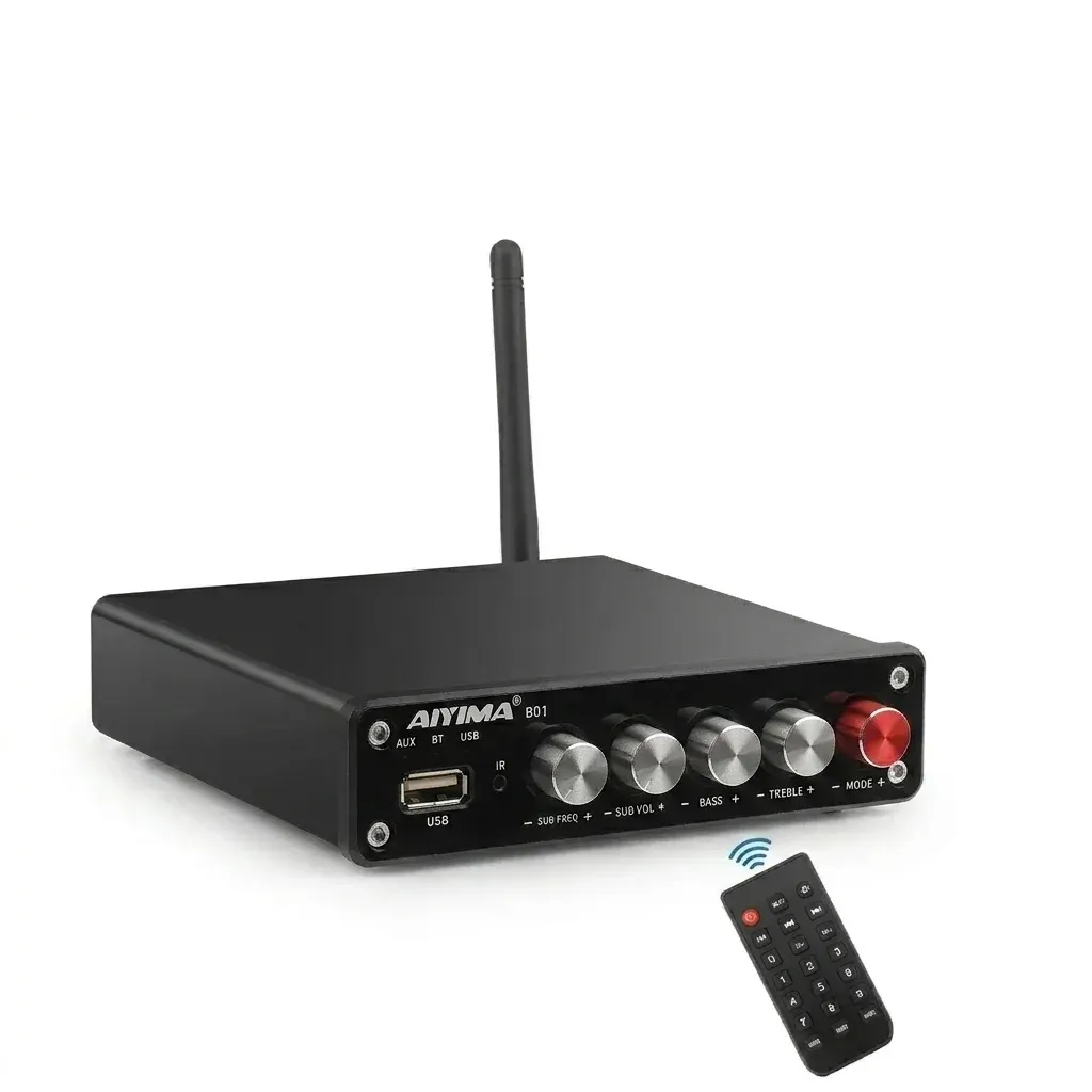 AIYIMA B01 2.1 Bluetooth Subwoofer Amplifier