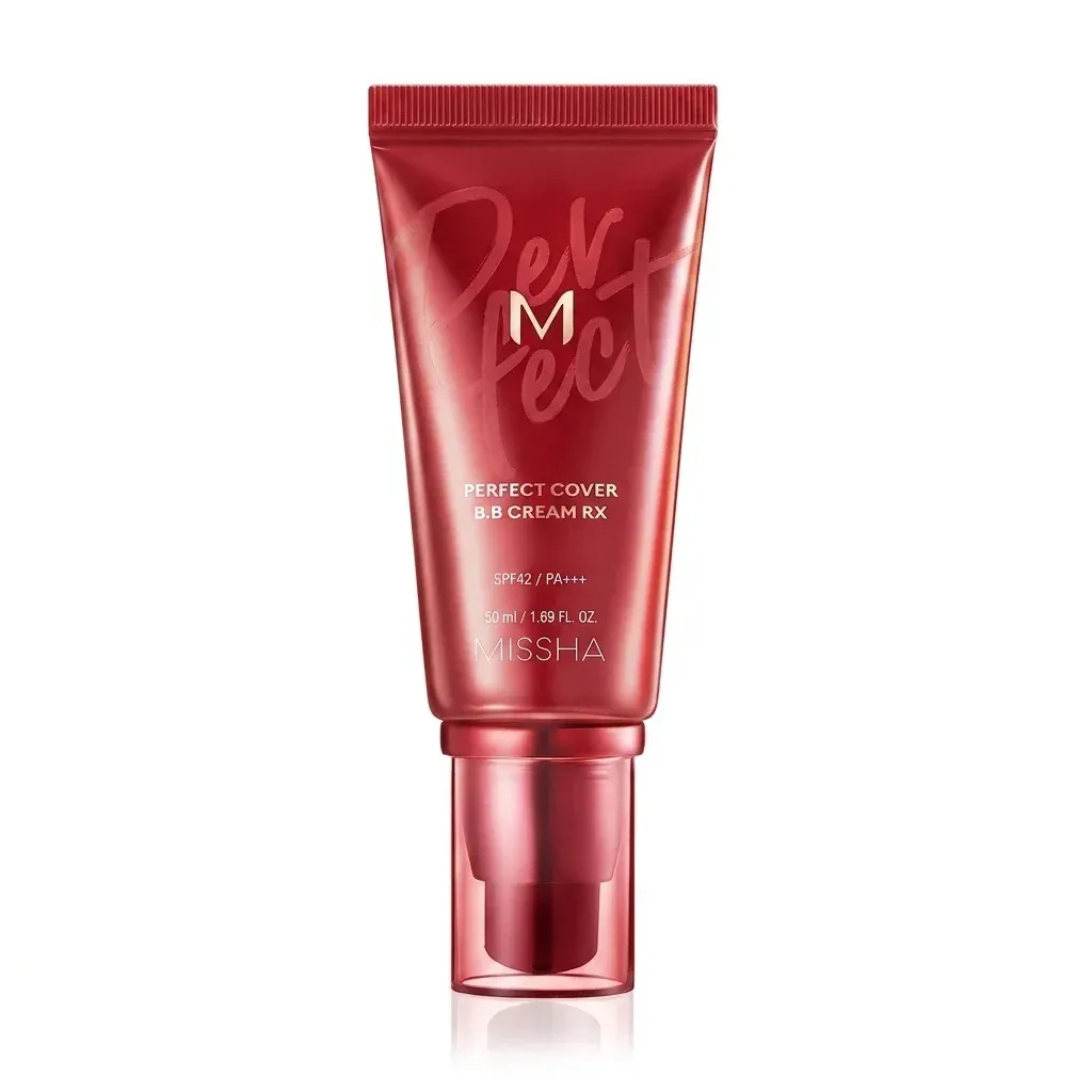 MISSHA red BB cream tube front view